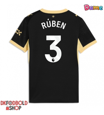 Manchester City Ruben Dias #3 Udebanetrøje Dame 2026-27 Kort ærmer